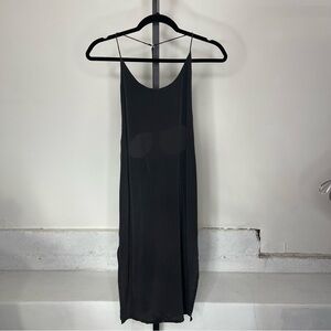 Mikoh 1 (S) Silk Black Backless Dress